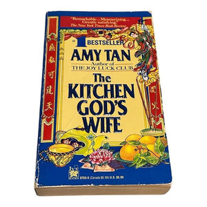Vintage The Kitchen God's Wife Amy Tan Paperback Book Fiction ISBN 080410753X